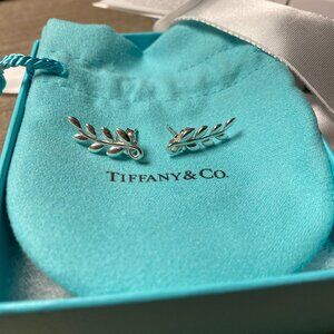 Tiffany's - Paloma Picasso - Olive Leaf Climber Earrings